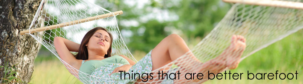 Things that are better barefoot